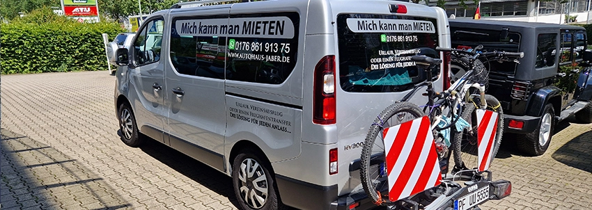 Auch mit Fahrradträger